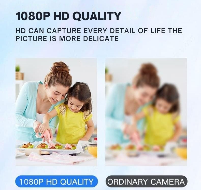 Weatherproof Wireless WiFi Security Camera with 1080p HD Video
