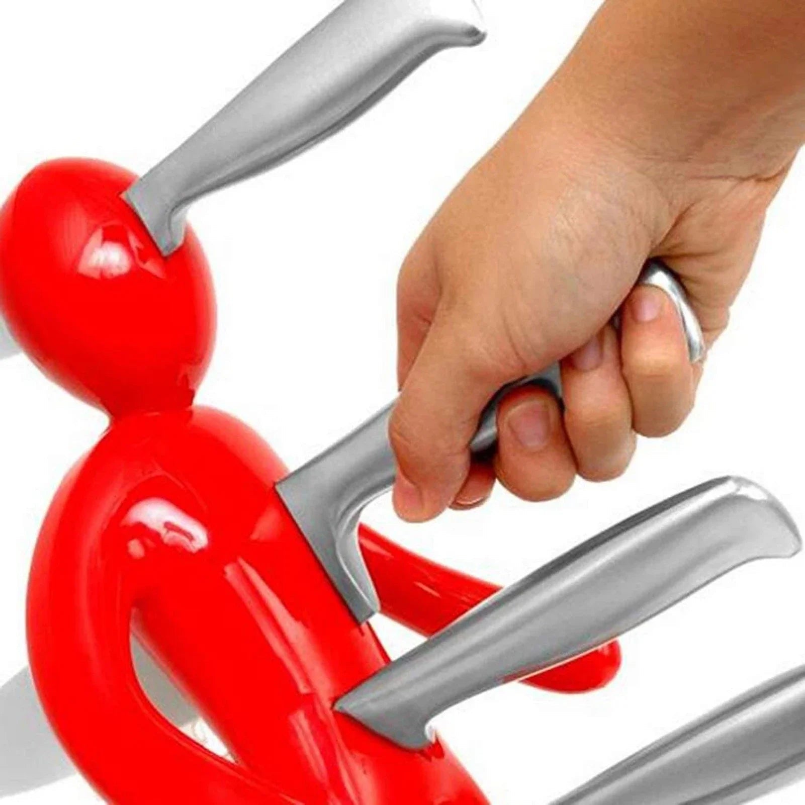 Humanoid Knife Block Holder | Unique Kitchen Cutlery Stand