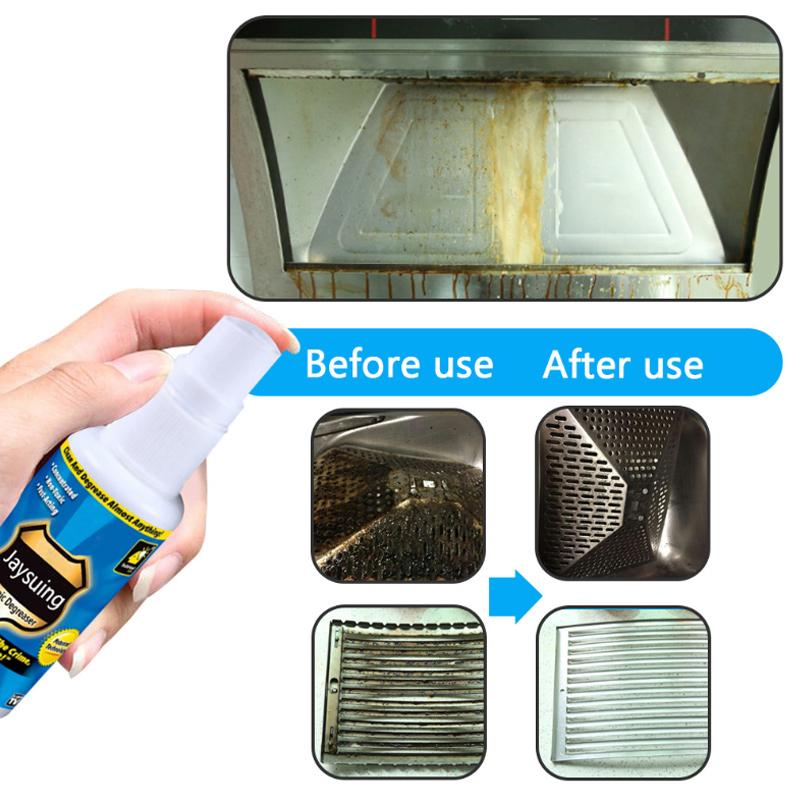 Natural Citrus Degreaser Cleaner Spray for Kitchen, Glass & Leather – Fast No-Rinse Formula
