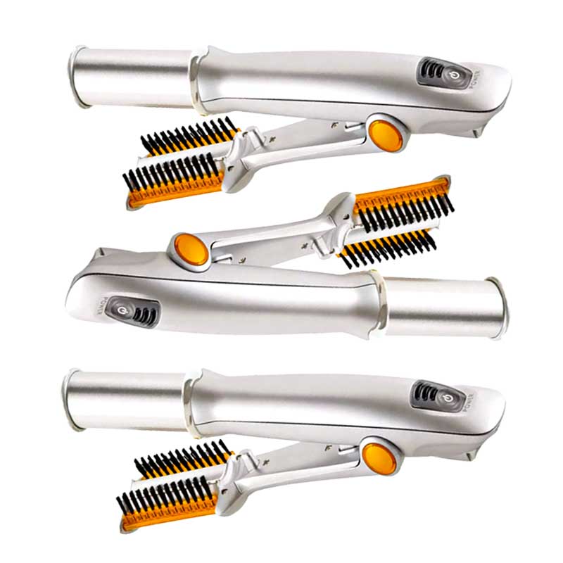 Professional 2 in 1 Rotating Iron and Hair Styling Brush