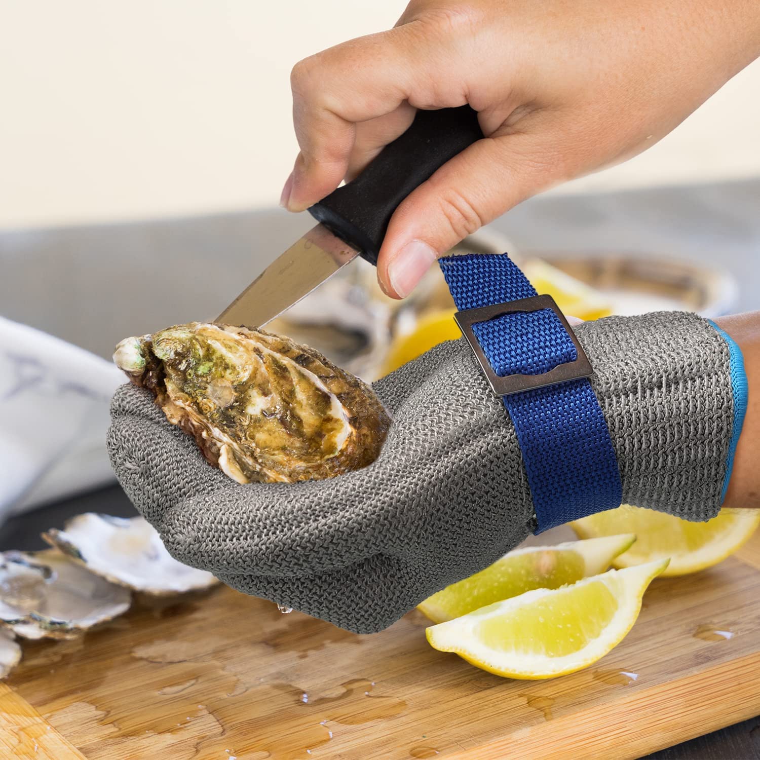 Stainless Steel Mesh Cut Resistant Glove | Food Grade Butcher Safety