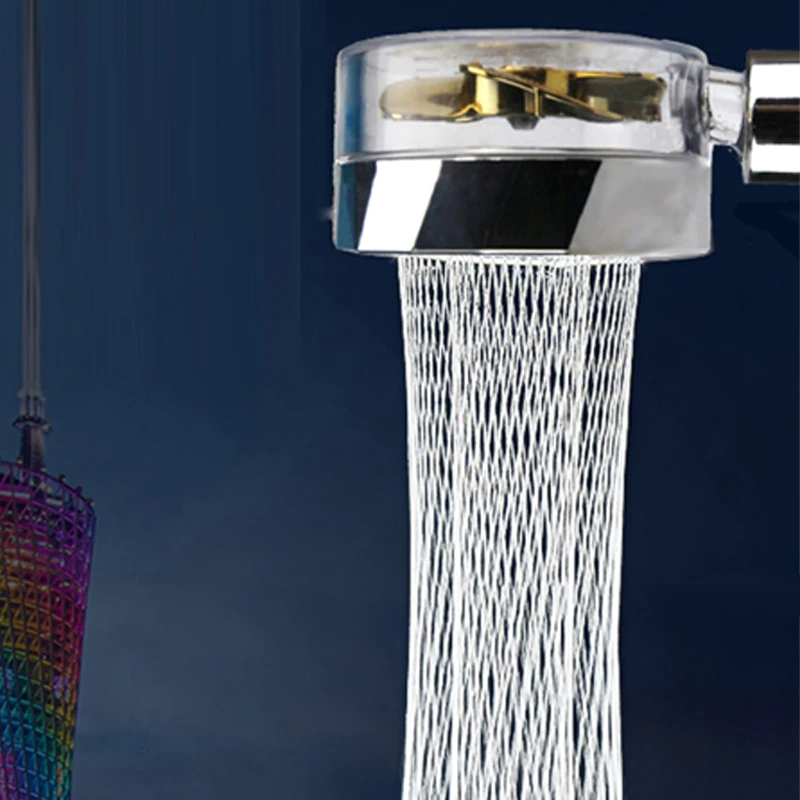 High-Pressure Handheld Shower Head with Water Filter and Massage Modes
