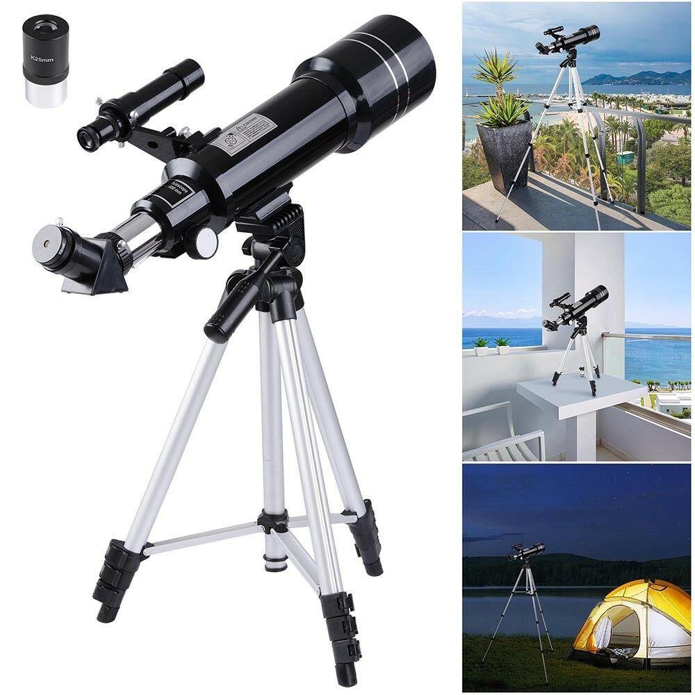 SkyVista | Astronomical Refractor Telescope 70mm Aperture 400mm Focal Length with Tripod