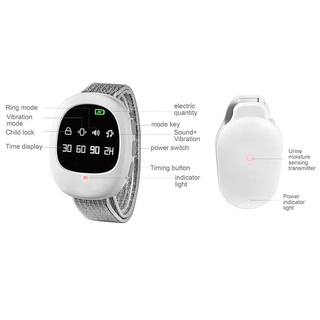 Wireless Bedwetting Alarm | Kids Enuresis Sensor & Remote Receiver