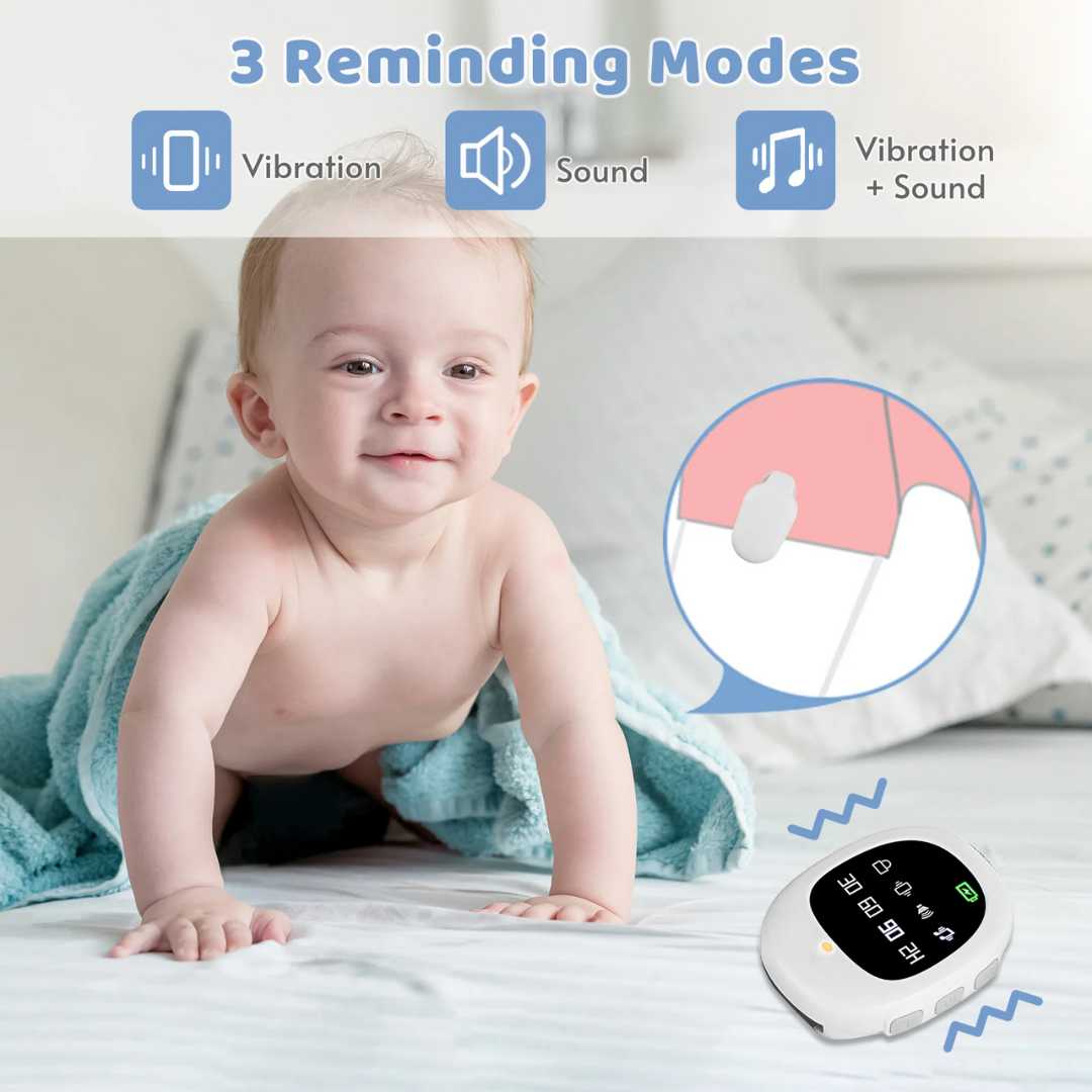 Wireless Bedwetting Alarm | Kids Enuresis Sensor & Remote Receiver