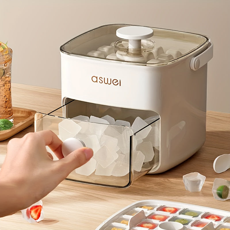 Portable Countertop Ice Maker | Compact Electric Ice Machine for Kitchen