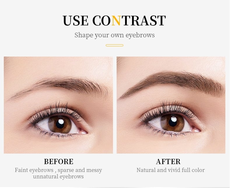 3D Waterproof Microblading Eyebrow Pen – 4-Tip Precision Brow Pencil for Natural Hair-Like Strokes