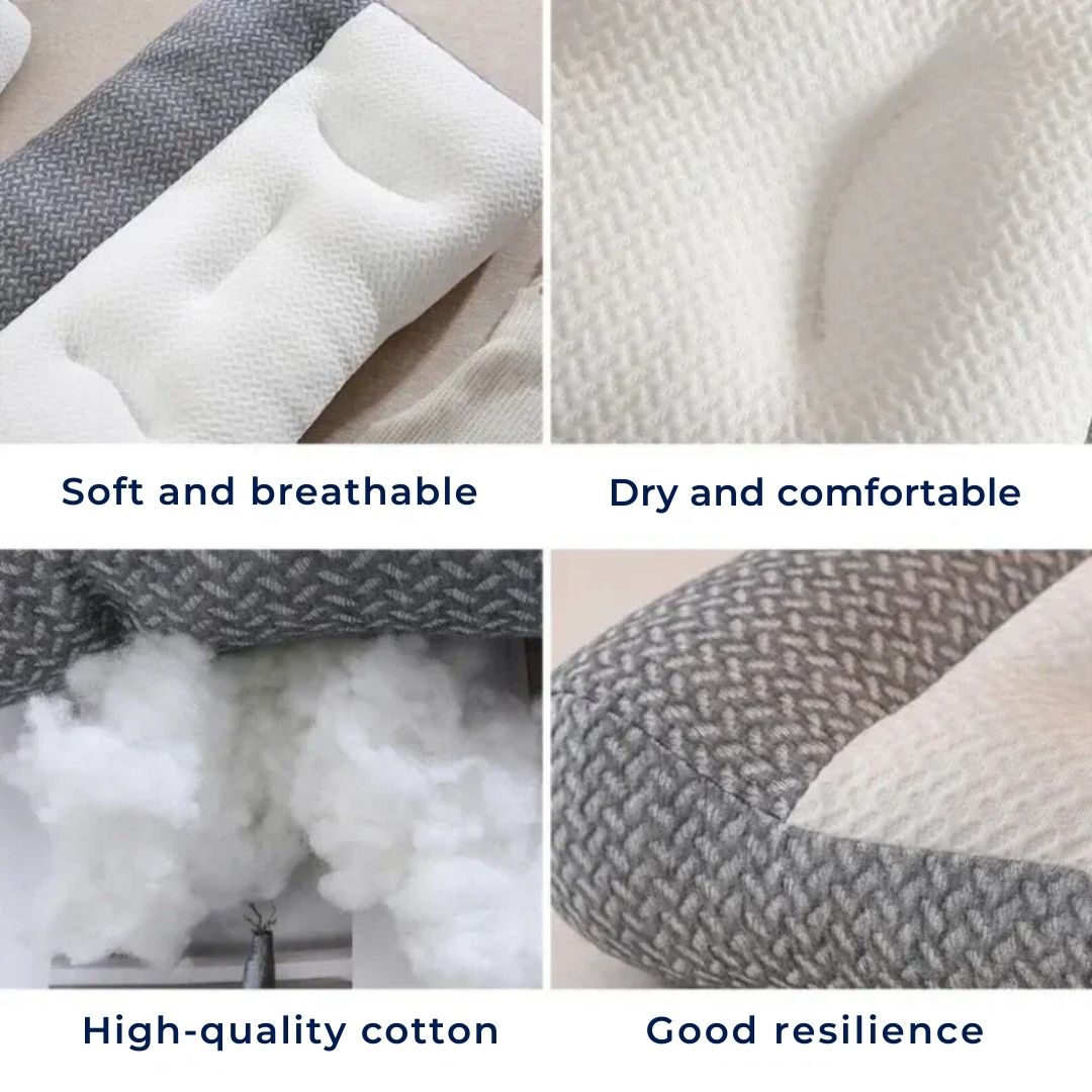 Orthopedic Cervical Neck Pillow | Contour Memory Foam Support for Pain Relief