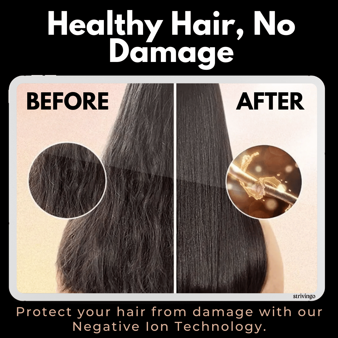 All in One Rotating Hair Dryer and Styler for Effortless Curls and Waves