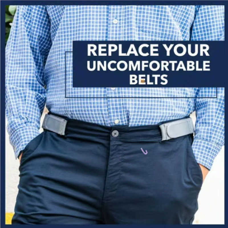 Buckleless Stretch Elastic Belt | Invisible No-Show Jeans Belt