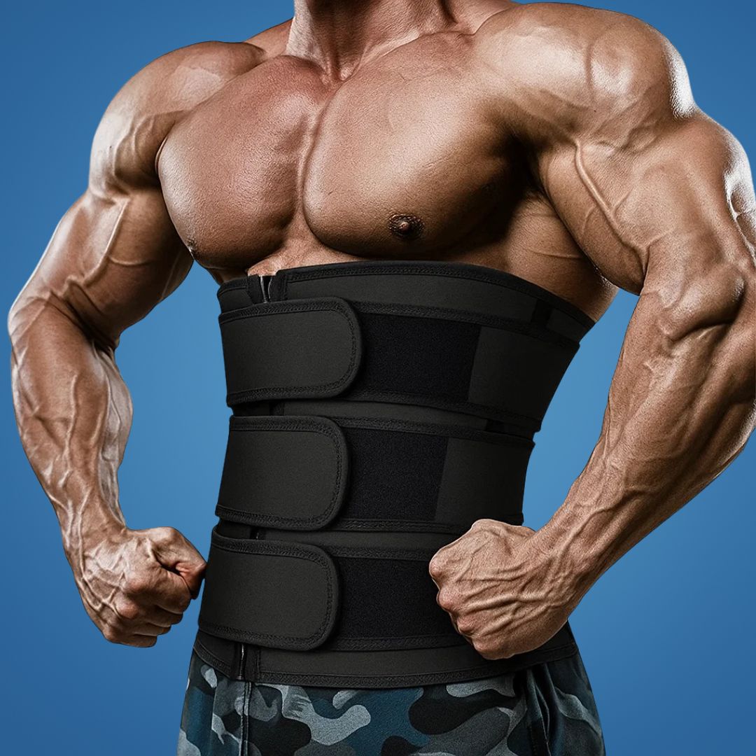 Breathable Neoprene Waist Trainer Belt – Triple Compression Support Band for Workouts & Postpartum Recovery