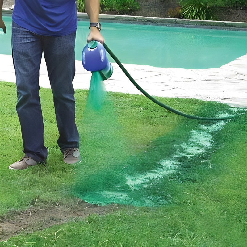 Liquid Lawn Hydro Mousse and Spray On Grass Seed for Patchy Areas