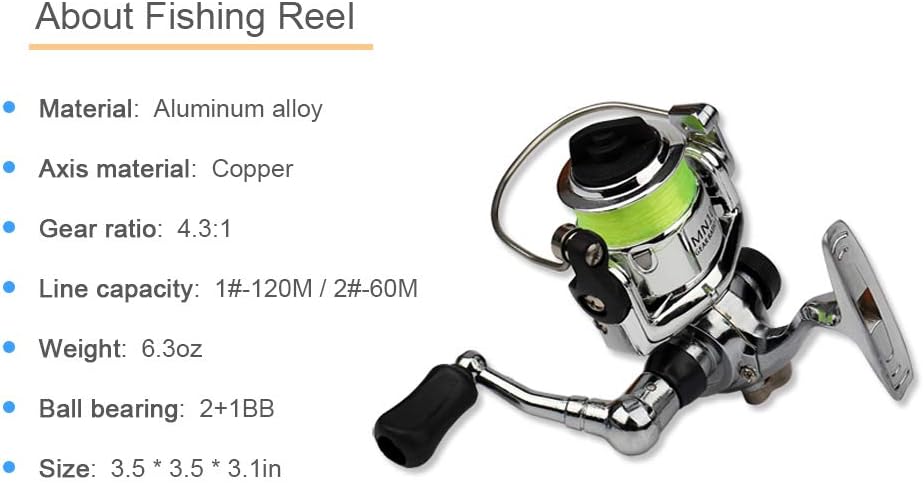 Portable Pen-Style Fishing Rod & Reel Combo – Pocket-Sized Telescopic Travel Kit for Camping & Boat Fishing
