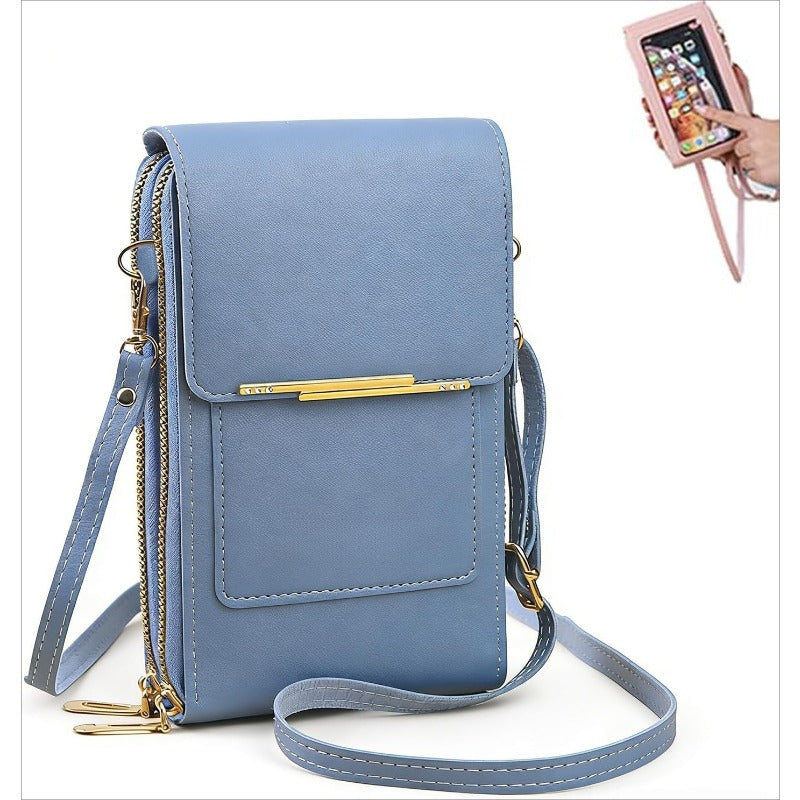 RFID Blocking Anti Theft Phone Wallet and Credit Card Holder