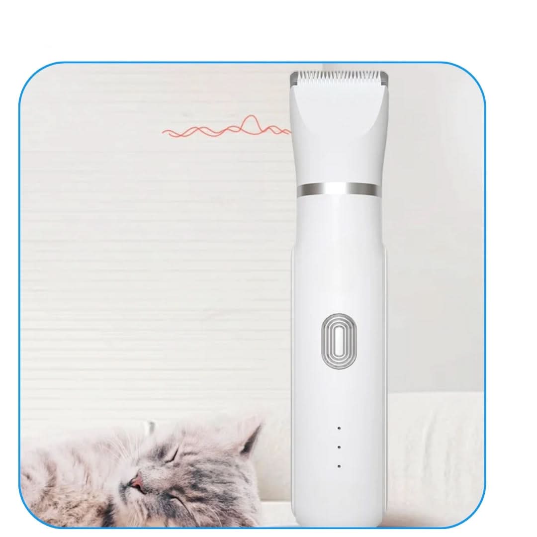 4-in-1 Pet Grooming Kit | Dog Hair Clippers & Nail Grinder