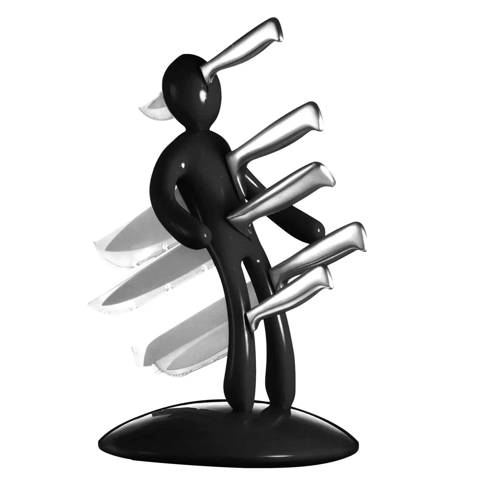 Humanoid Knife Block Holder | Unique Kitchen Cutlery Stand