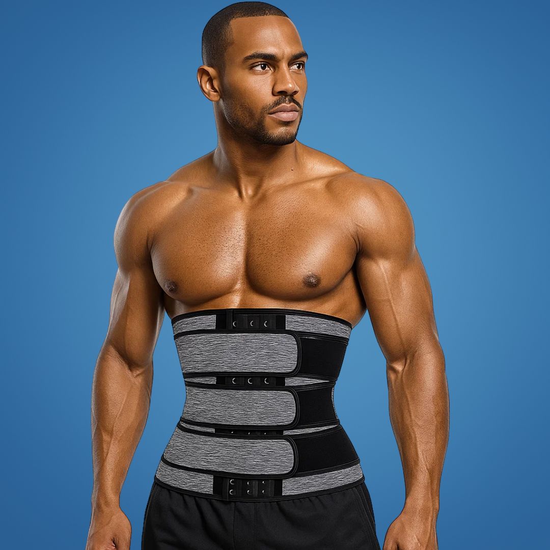 Breathable Neoprene Waist Trainer Belt – Triple Compression Support Band for Workouts & Postpartum Recovery