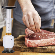 Stainless Steel Marinade Meat Injector – Flavor Syringe Kit with Needles for BBQ, Turkey & Brisket