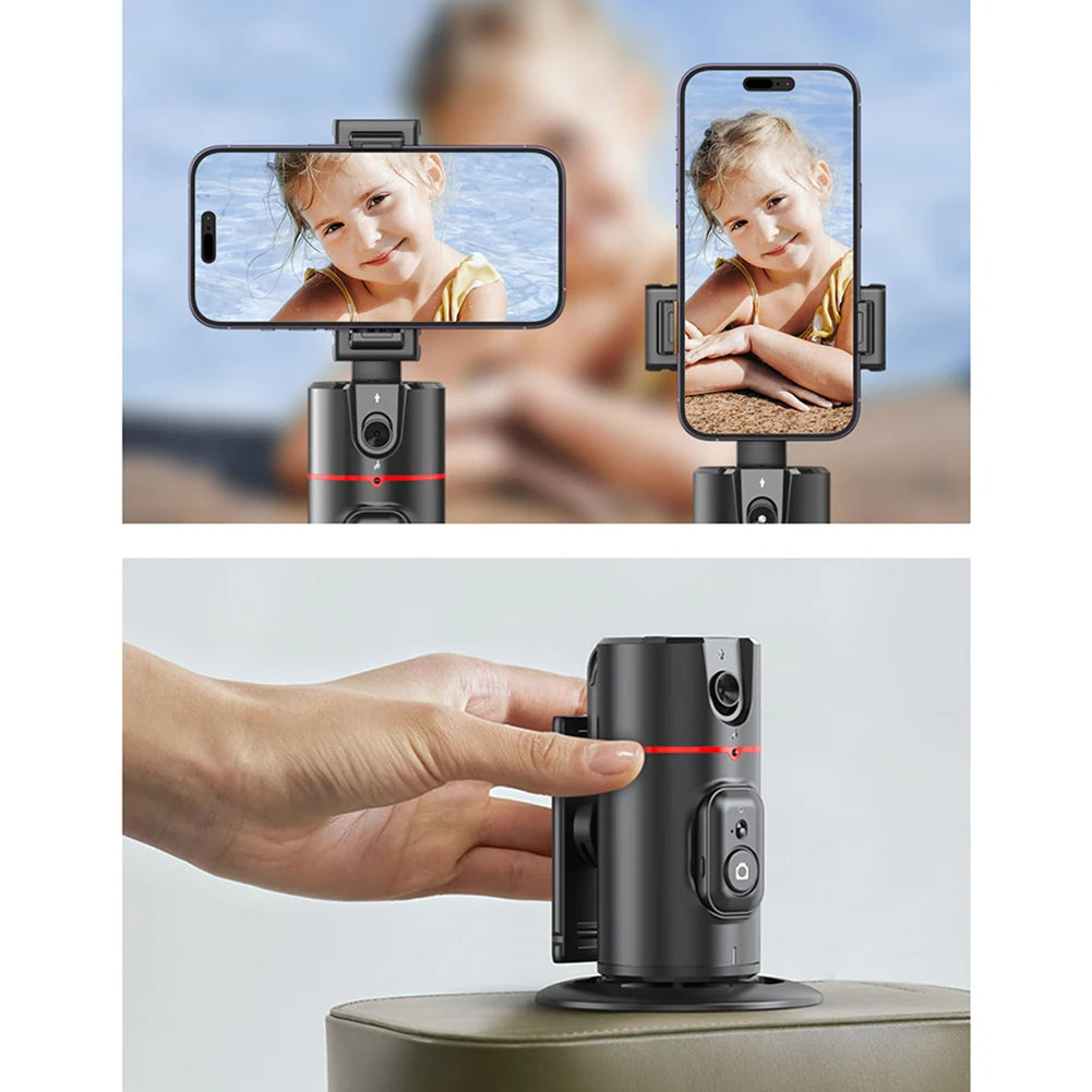 Smart Auto Face 360 Tracking Tripod with Remote Control and Gimbal