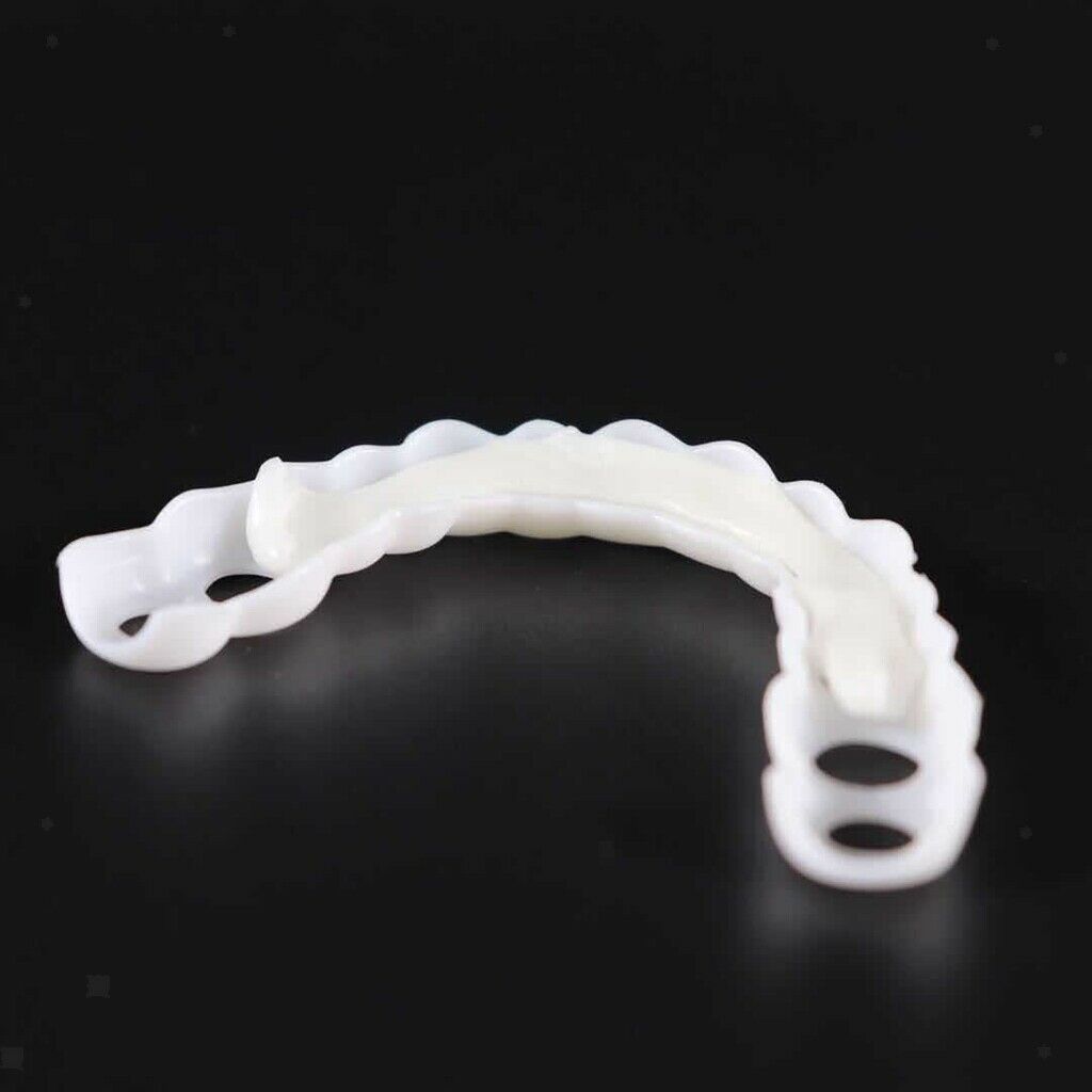 Snap-On Veneers for Upper and Lower Teeth with Removable Smile Cover