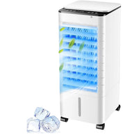 3-in-1 evaporative air cooler with large water tank