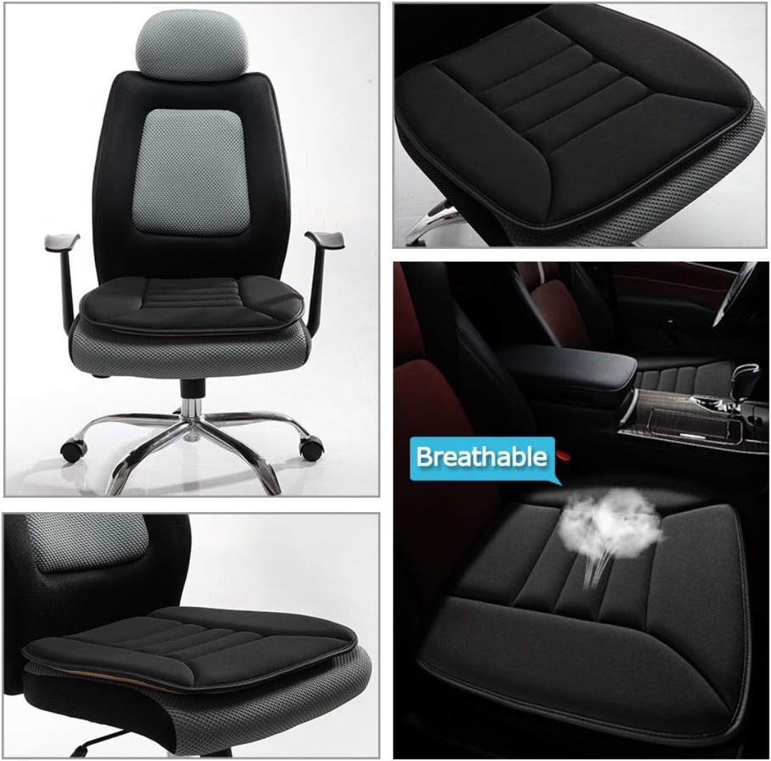 Memory Foam Car Seat Cushion | Orthopedic Tailbone & Sciatica Pad