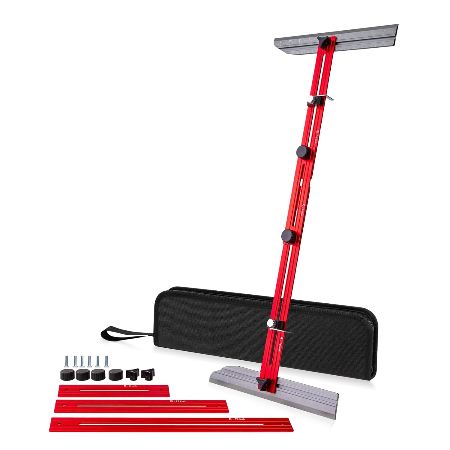 Adjustable Stair Tread Template Tool for Precise Stair Measuring