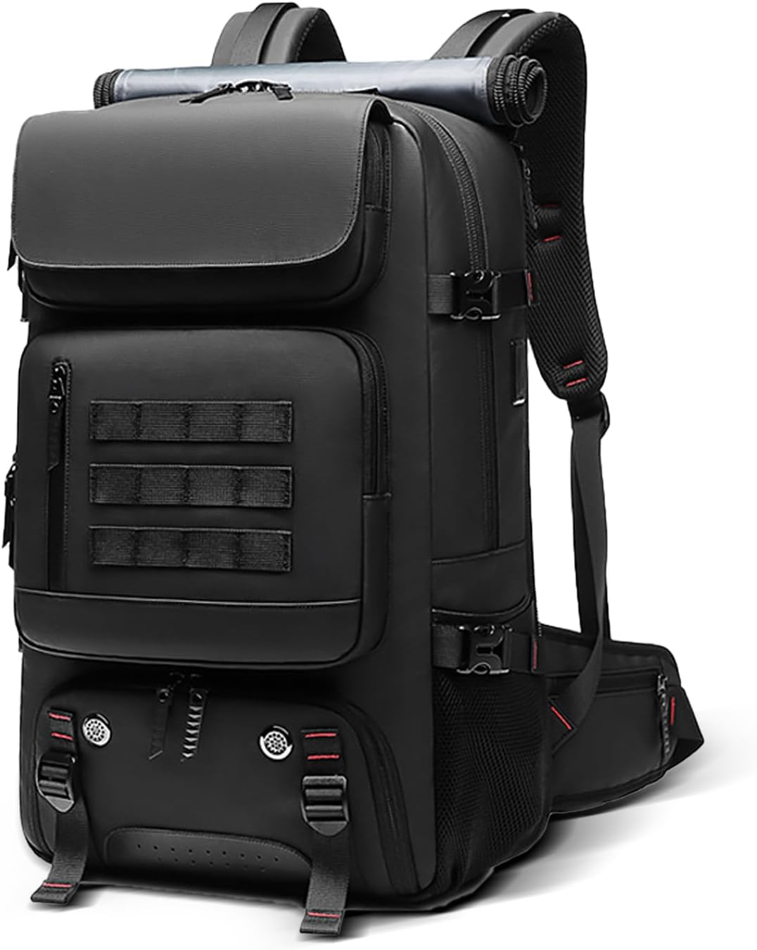 Waterproof Travel Backpack | Carry-On Weekender Bag with Shoe Compartment & USB (50L)