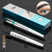 3D Waterproof Microblading Eyebrow Pen – 4-Tip Precision Brow Pencil for Natural Hair-Like Strokes