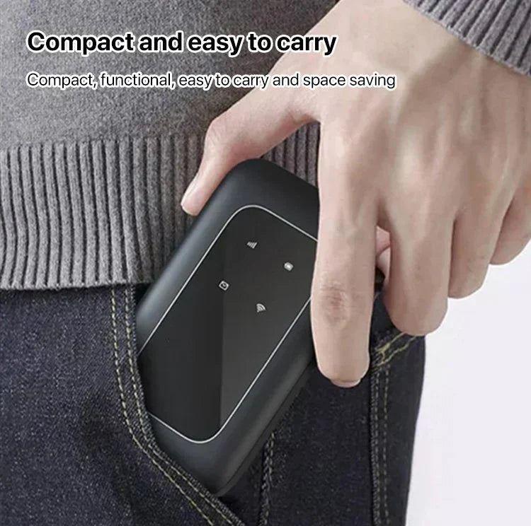 Portable 5G Mobile WiFi Router – Fast Unlocked Pocket Hotspot for Travel, Home & Remote Work