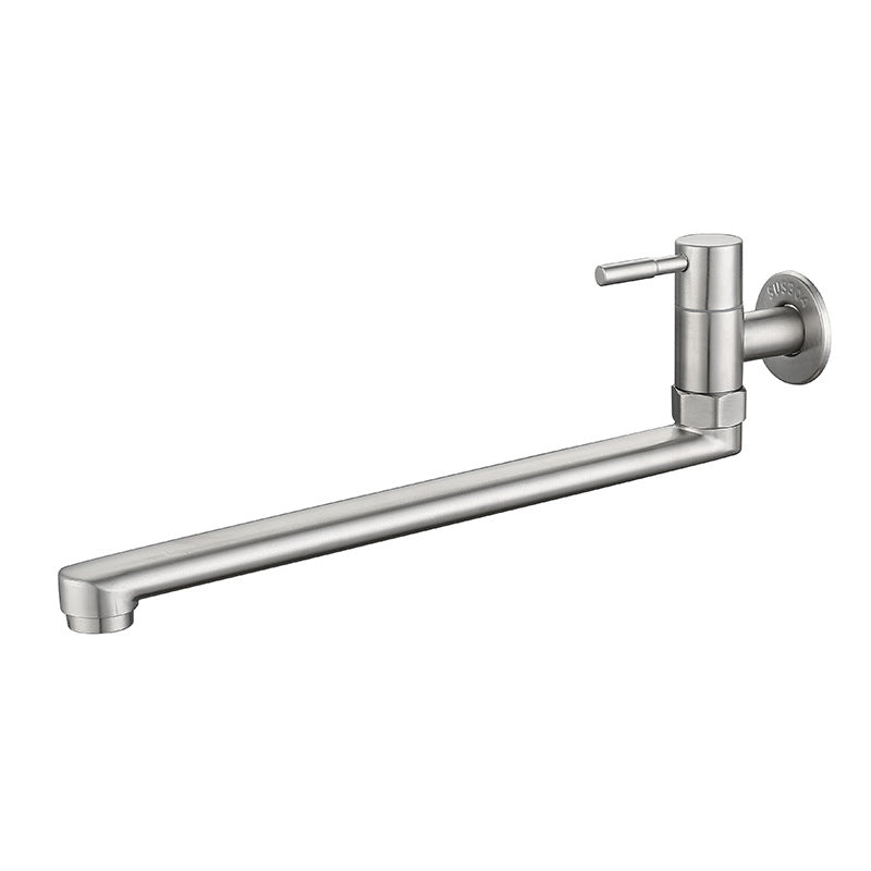Swivel Pot Filler Kitchen Faucet – Wall-Mounted Stainless Steel Single-Handle Folding Tap for Stove & Sink