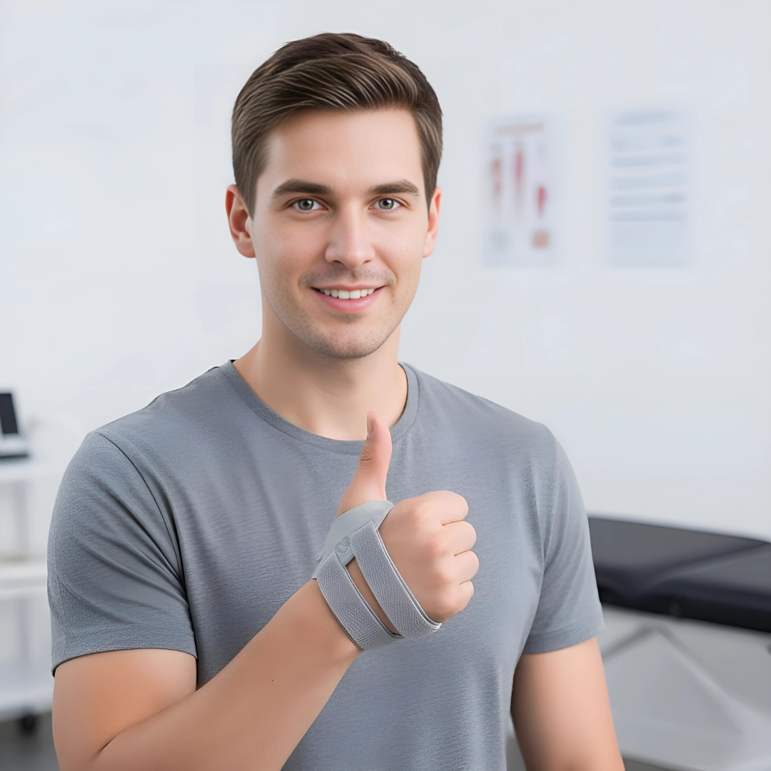 CMC Joint Thumb Splint | Arthritis Support Brace & Breathable Stabilizer