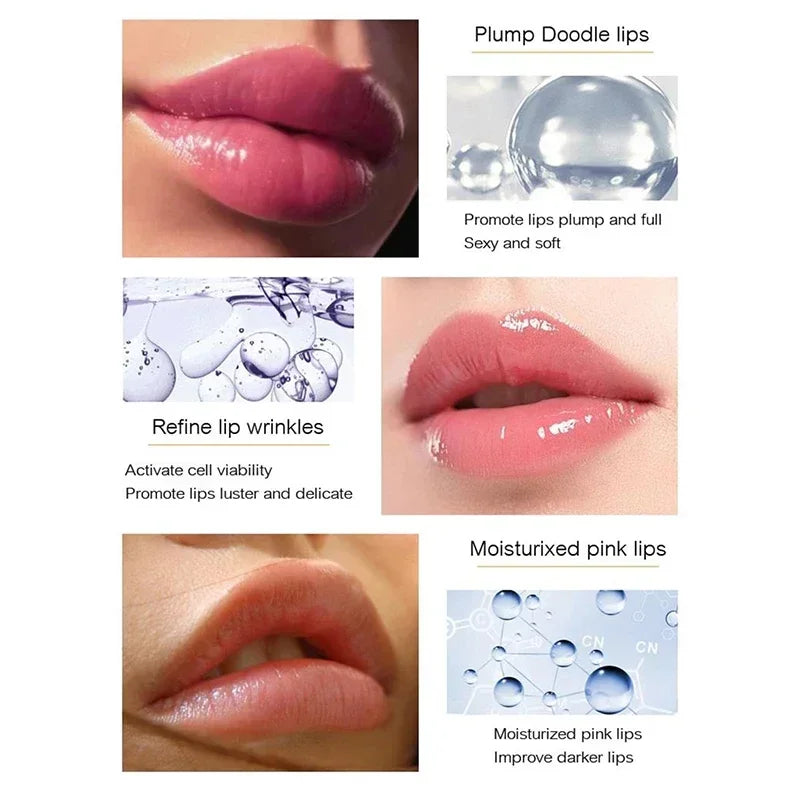 Instant Lip Plumper Serum | Hydrating Lip Filler Gloss for Volume