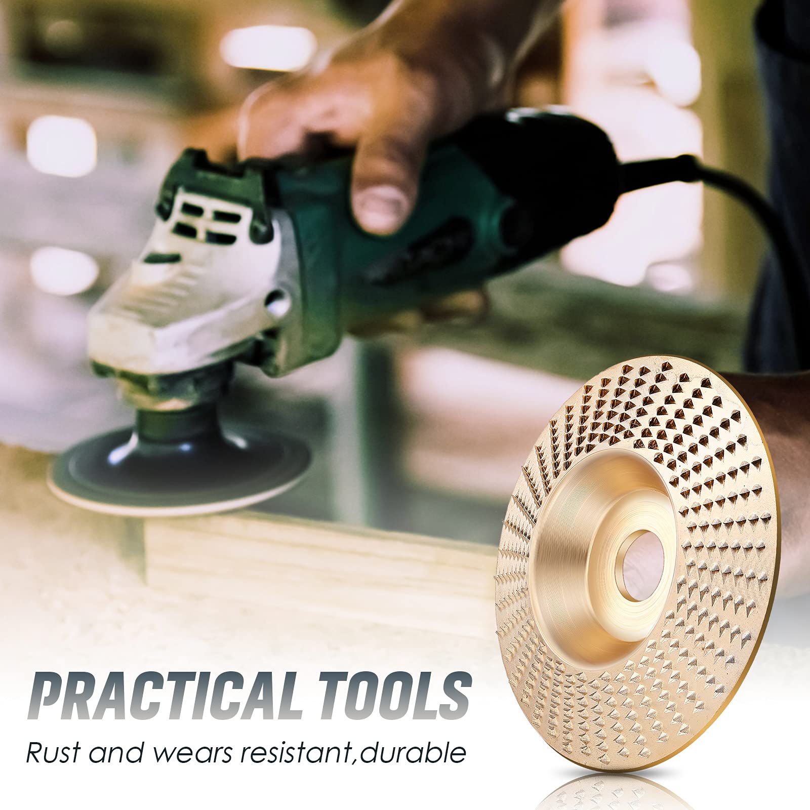 Tungsten Carbide Wood Carving Disc and Grinding Wheel
