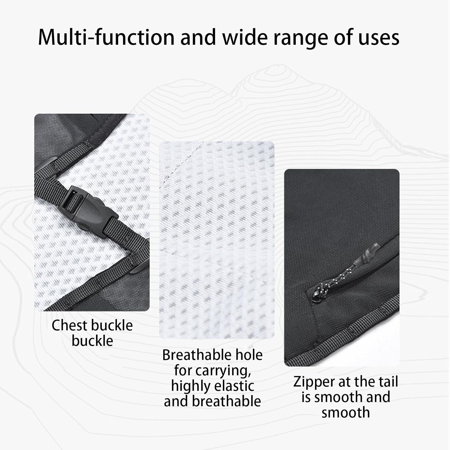 Trail Running Hydration Vest | Marathon & Cycling Water Backpack