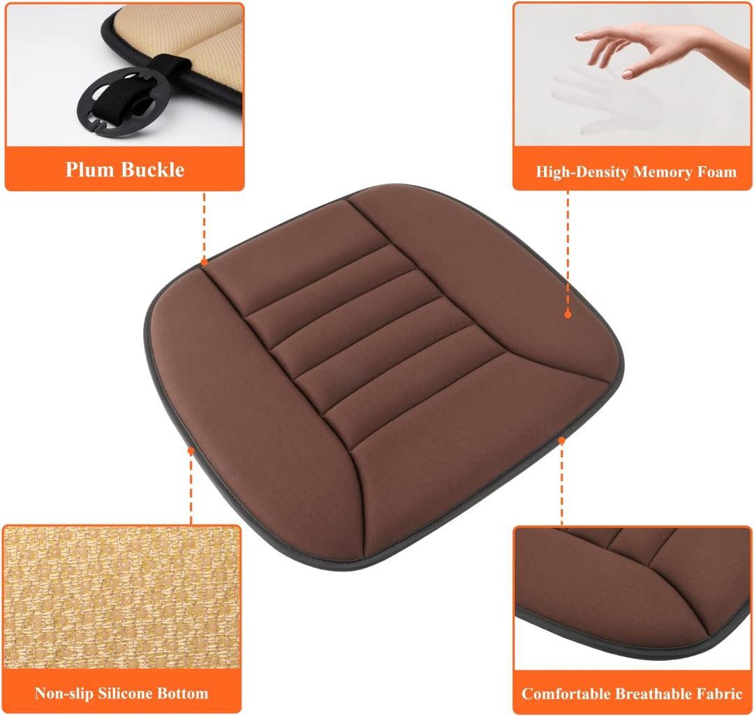 Memory Foam Car Seat Cushion | Orthopedic Tailbone & Sciatica Pad