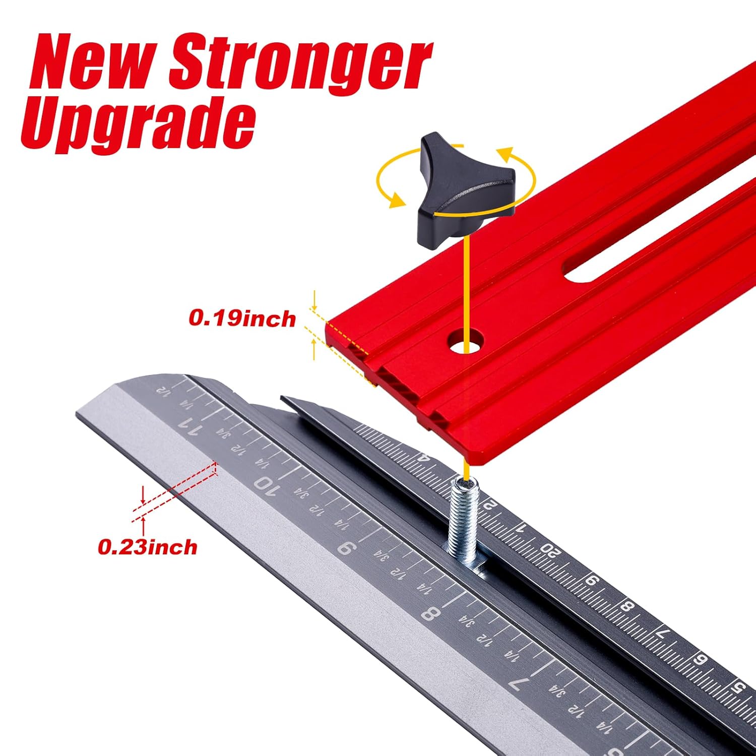 Adjustable Stair Tread Template Tool for Precise Stair Measuring
