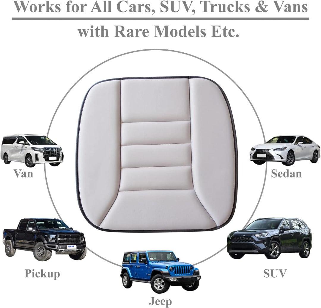 Memory Foam Car Seat Cushion | Orthopedic Tailbone & Sciatica Pad