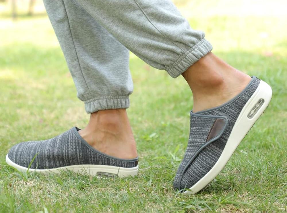 Orthopedic Diabetic Shoes | Extra Wide Edema Walking Sneakers for Swollen Feet