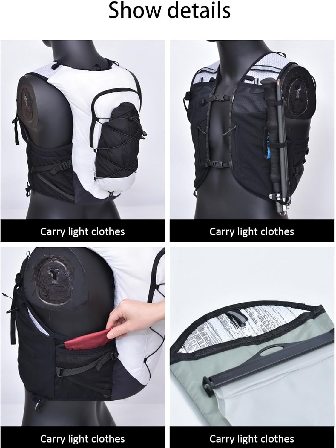Trail Running Hydration Vest | Marathon & Cycling Water Backpack