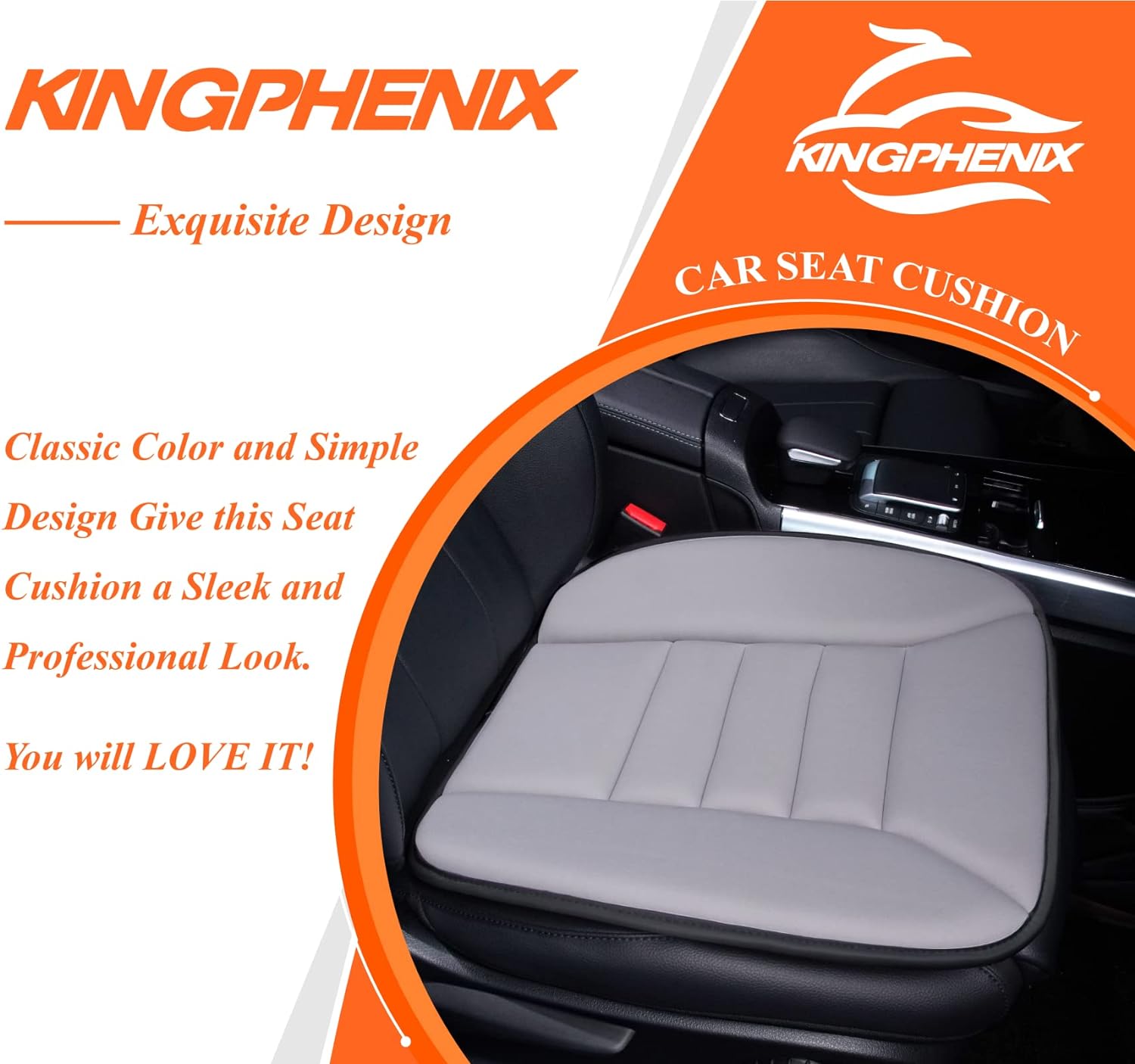Memory Foam Car Seat Cushion | Orthopedic Tailbone & Sciatica Pad