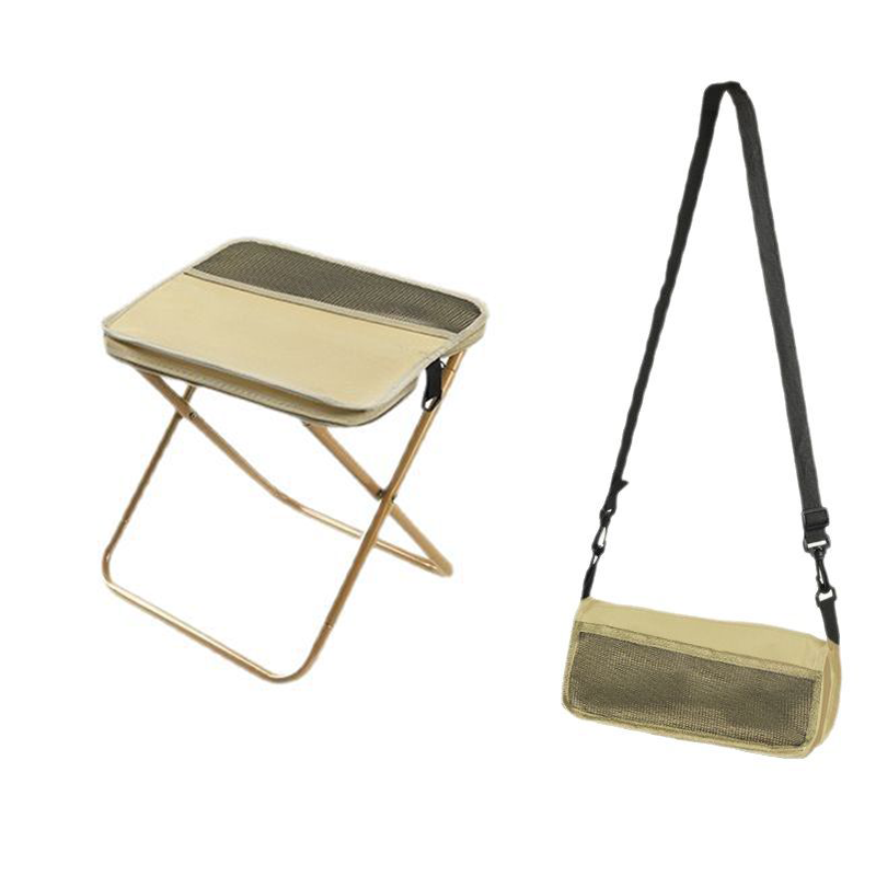 Foldable Backpack Stool and Portable Chair for Camping and Fishing