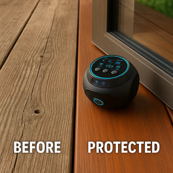 Ultrasonic Rodent Repeller | Indoor/Outdoor Mouse & Rat Plug-In