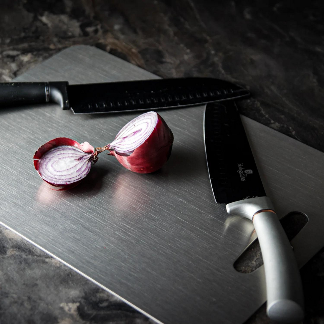 Medical-Grade Titanium Cutting Board | Nonporous Chopping Block
