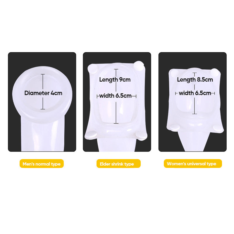 Spill Proof Portable Urinal System for Travel and Emergencies