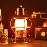 Rechargeable LED Camping Lantern – Waterproof Portable Light with Warm & Flame Modes for Outdoor Adventures