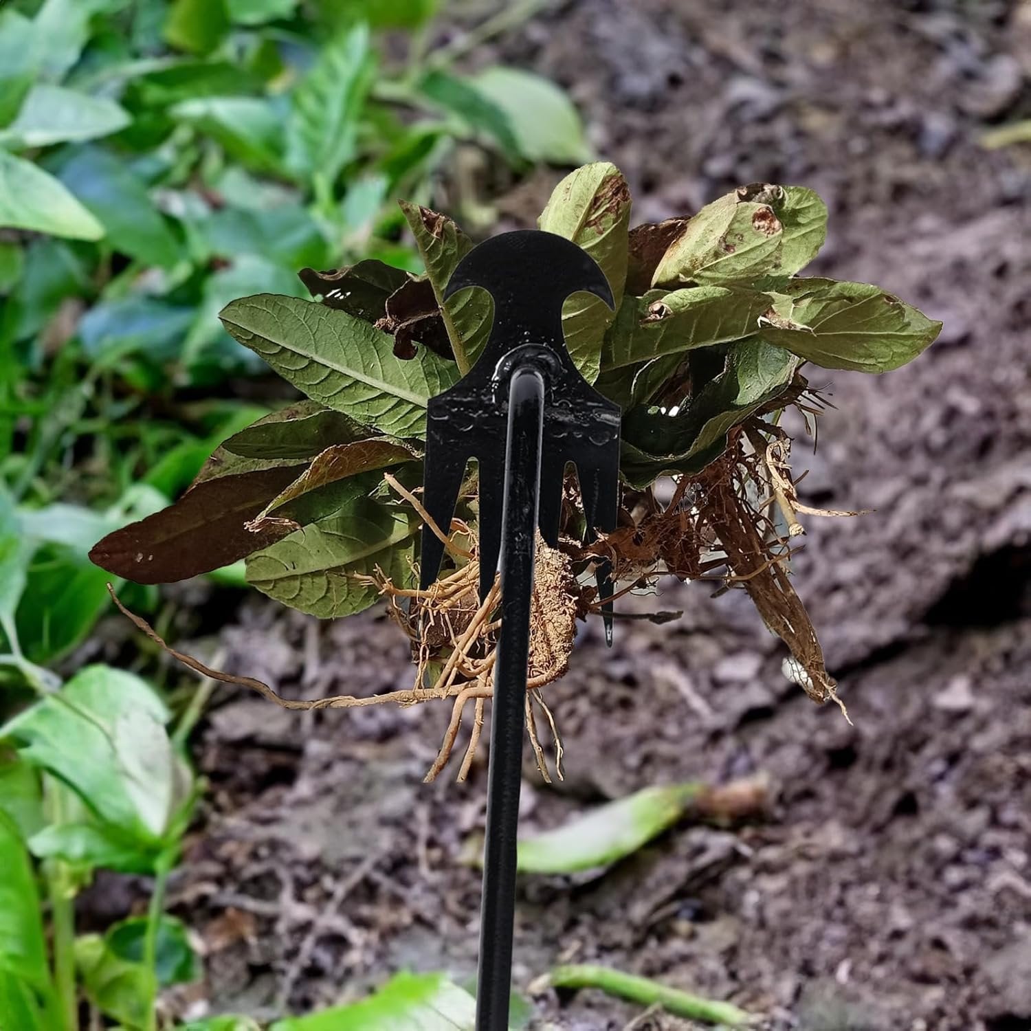 Long-Handle Garden Weed Puller – Labor-Saving Uprooting Tool for Lawns, Orchards & Flower Beds
