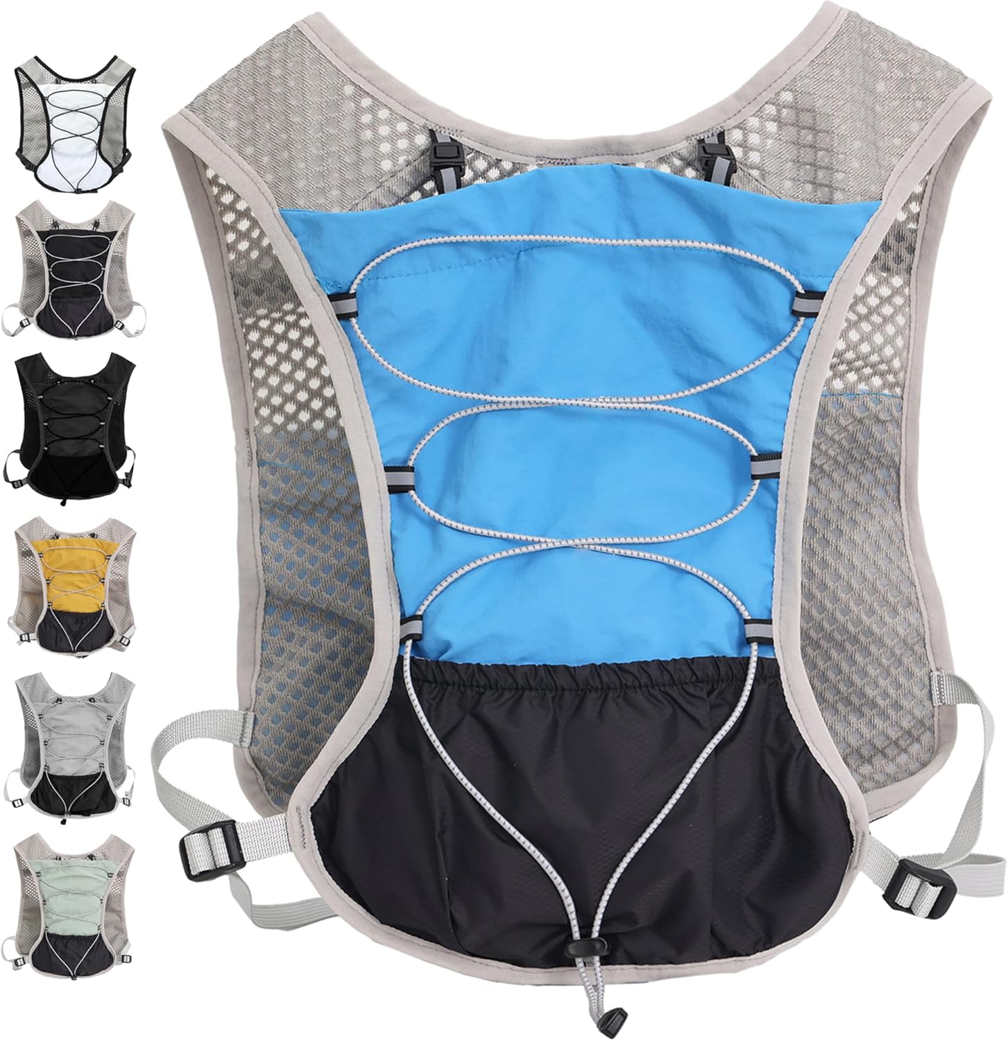 Hydration Running Vest | Marathon & Hiking Water Backpack (2L Bladder)