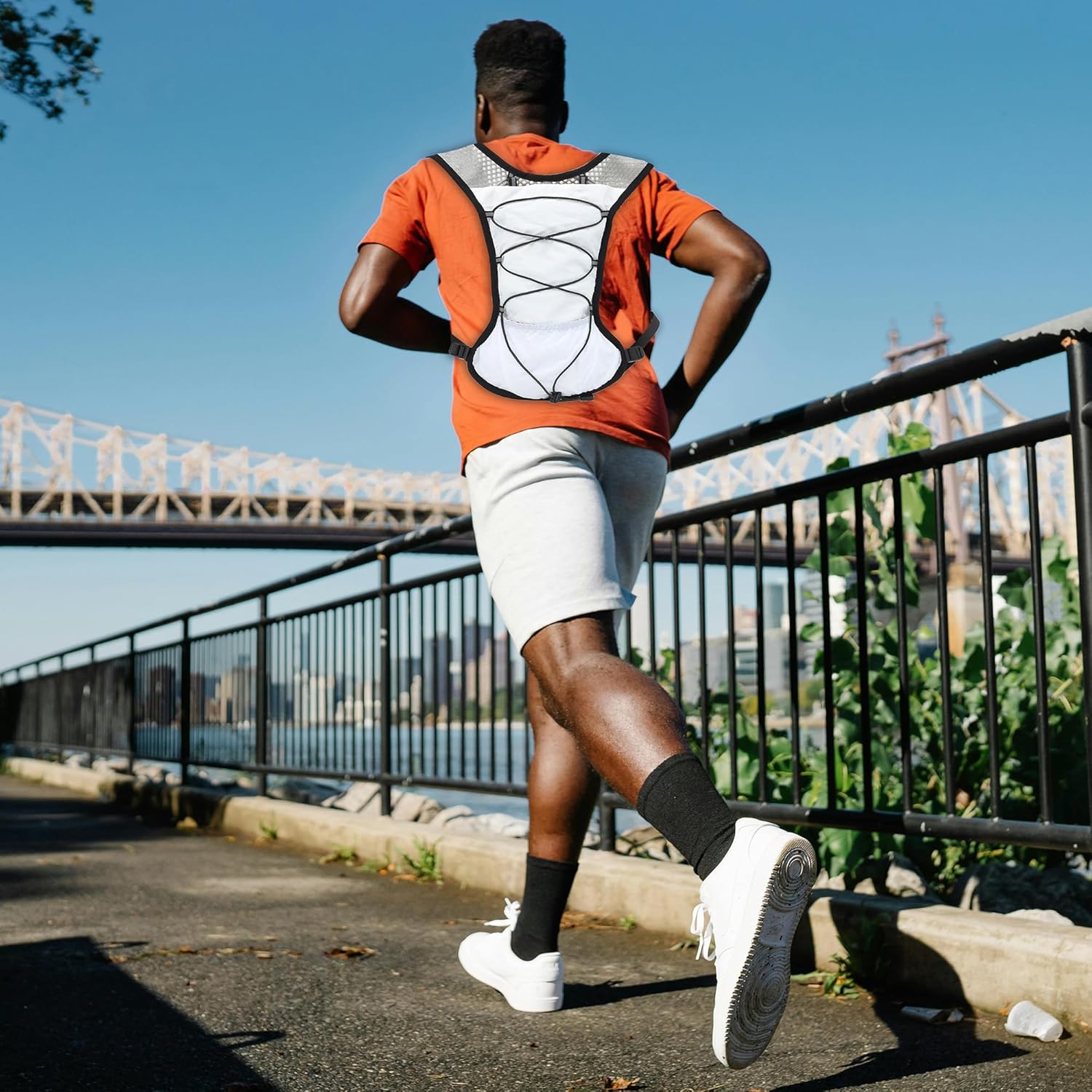 Hydration Running Vest | Marathon & Hiking Water Backpack (2L Bladder)