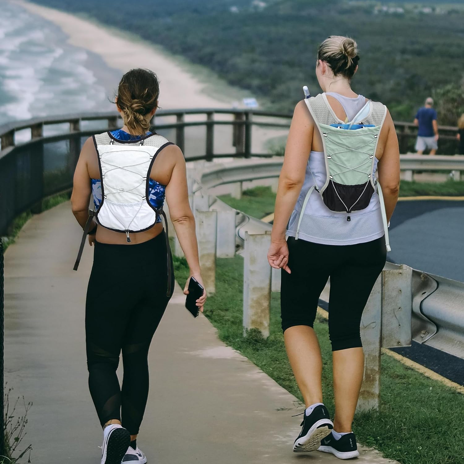 Hydration Running Vest | Marathon & Hiking Water Backpack (2L Bladder)